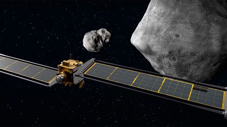 Dimorphos, the asteroid that struck with a NASA probe, is behaving oddly.