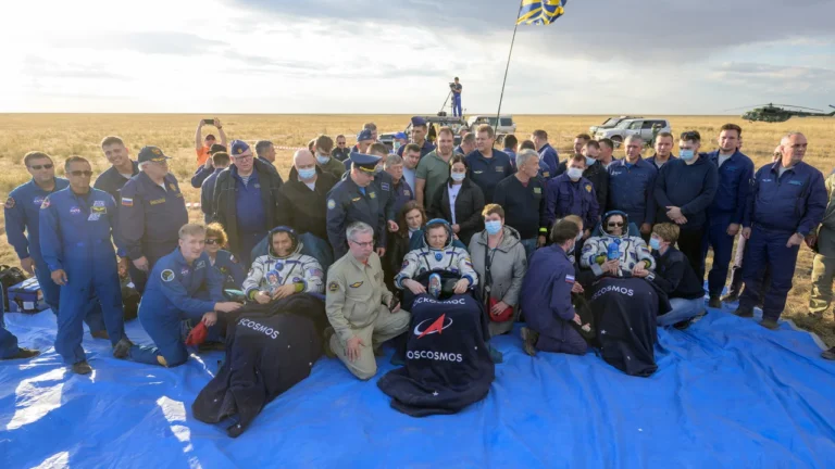 After 371 days in space, Nasa astronaut returns to Earth
