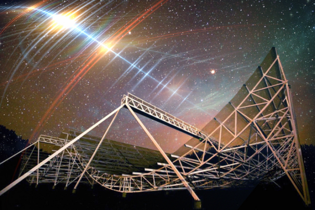 Astronomers detect a radio signal that traveled 8 billion years to Earth